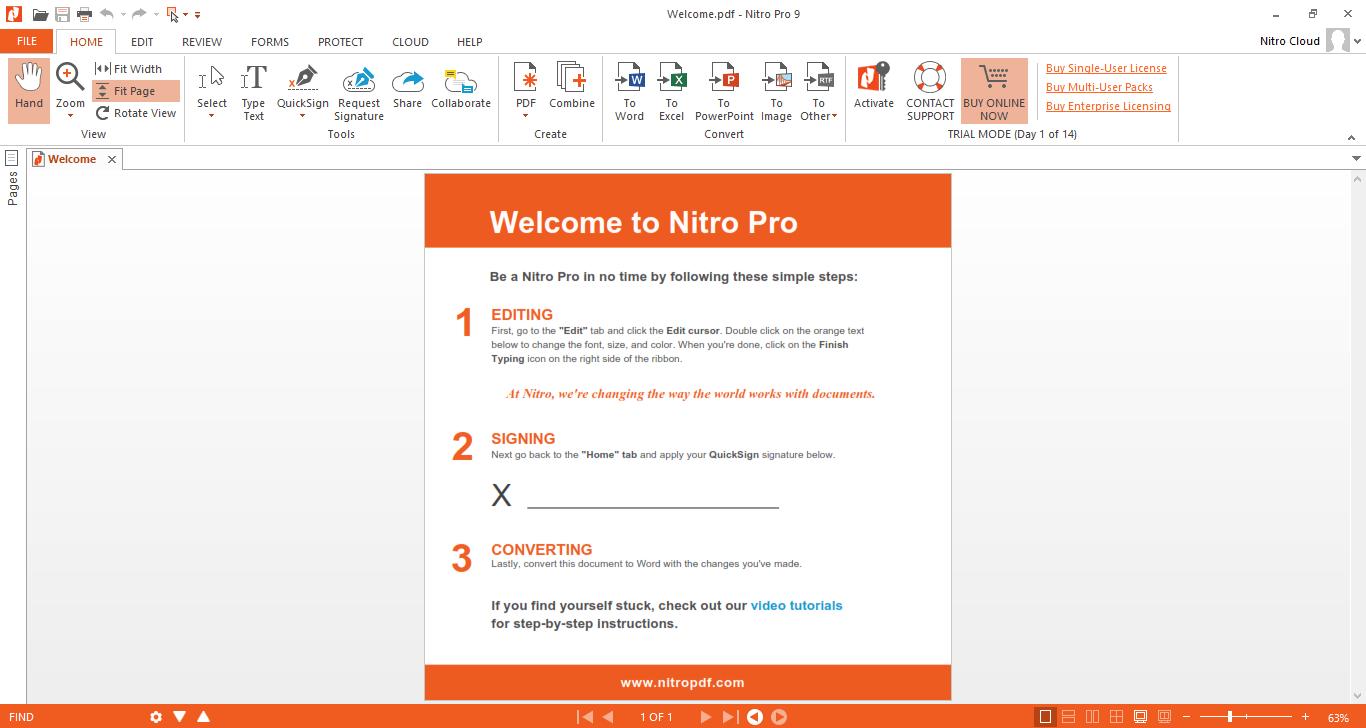 Nitro Pro 13 Enterprise最新免费版下载1