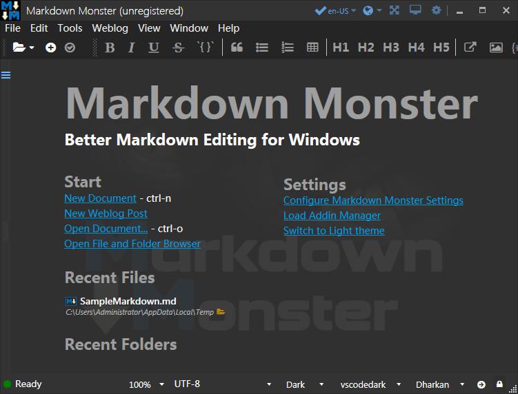 Markdown Monster(代码编辑查看器)2