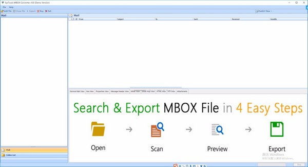 SysTools MBOX Converter0