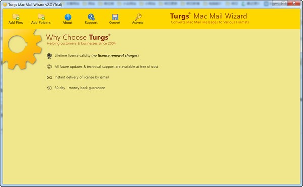 Turgs Mac Mail Wizard(Mac邮件迁移工具)v2.0.00