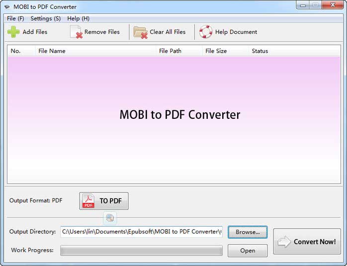 Free PDF to Mobi Converter最新版1