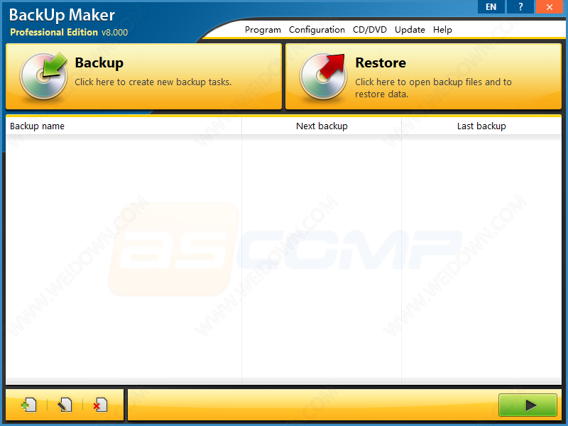 BackUp Maker下载v8.0.1.21