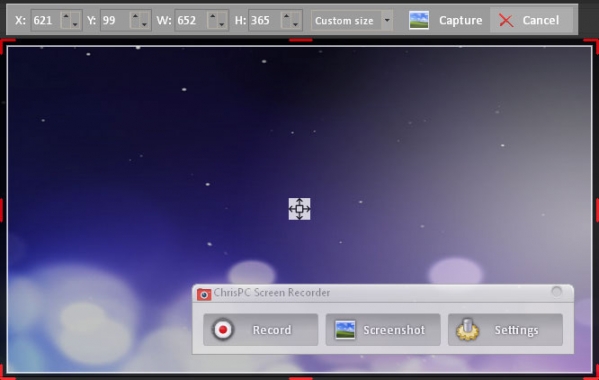 ChrisPC Screen Recorder Pro下载v2.50