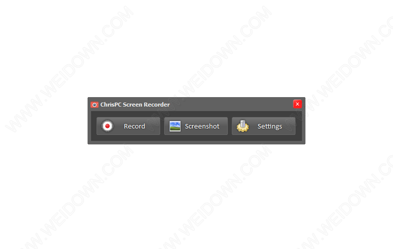 ChrisPC Screen Recorder Pro下载v2.51