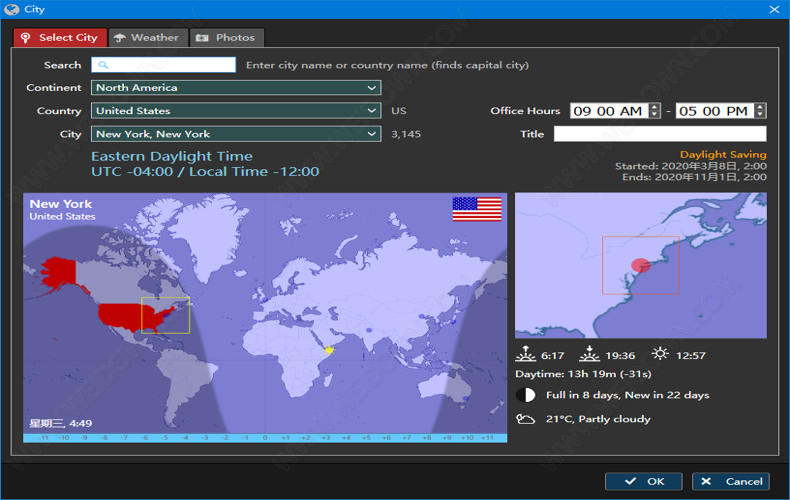 Sharp World Clock汉化版v9.4.1.21