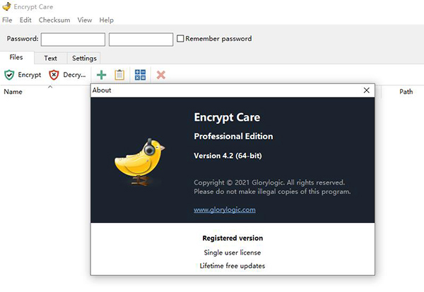 Encrypt Care Pro下载v4.50