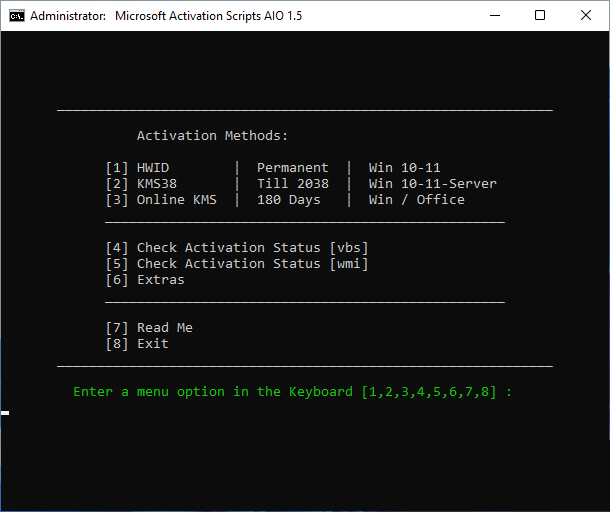 Microsoft Activation Scripts绿色版0