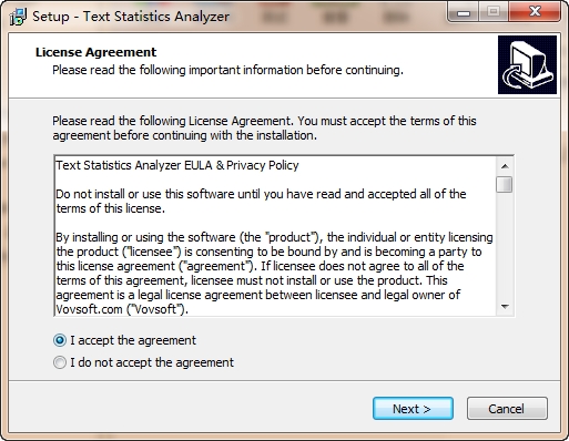 VovSoft Text Statistics Analyzer下载v2.62