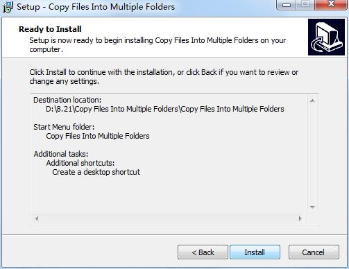 Copy Files Into Multiple Folders下载v5.3