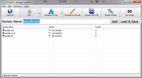 Domain Checker下载v7.00