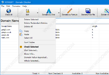 Domain Checker下载v7.01
