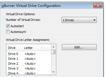 gBurner Virtual Drive(虚拟光驱软件)v5.12