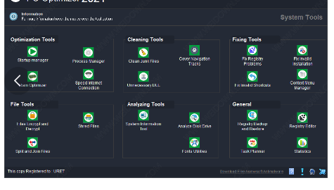 Asmwsoft PC Optimizer(系统优化工具)v10.50