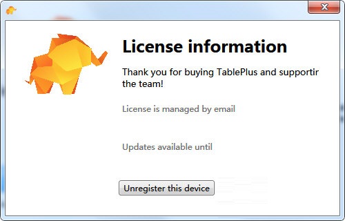 TablePlus免费版v4.8.91