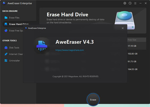 Magoshare AweEraser破解版功能介绍