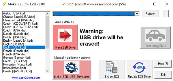 Easy2Boot 启动盘制作 v2.16 绿色版