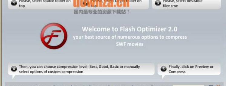 Flash压缩软件免费版V2.00