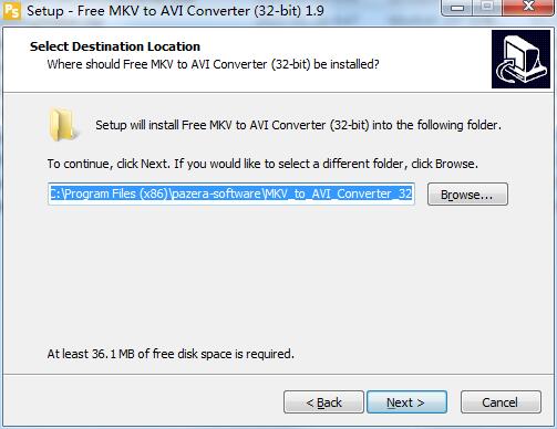 Free MKV to AVI Converter v1.10 免费版