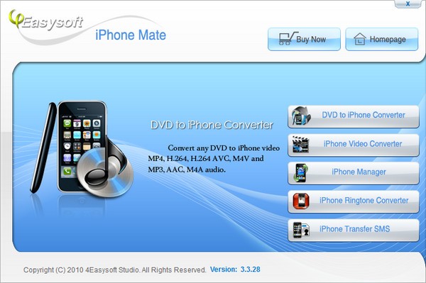 4Easysoft iPhone Mate(视频转换软件) v3.3.29 免费版