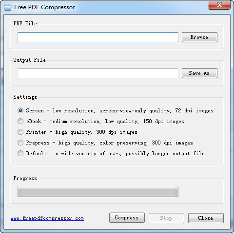Free PDF CompressorV1.10