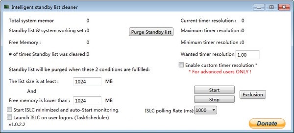 Intelligent standby list cleanerv1.0.2.20