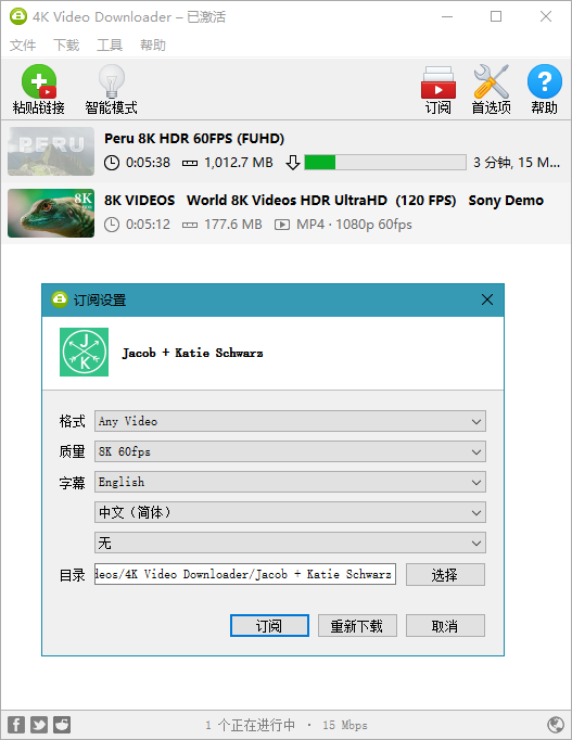 4KVideoDownloade中文便携版 4.21.0.4940绿色版0