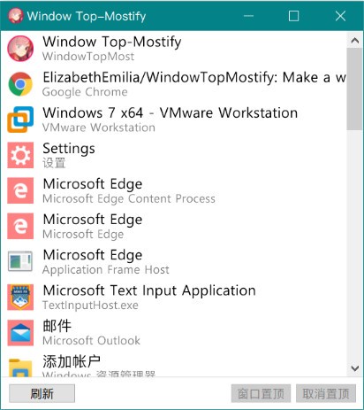 Window Top-Mostifyv1.0.0.00