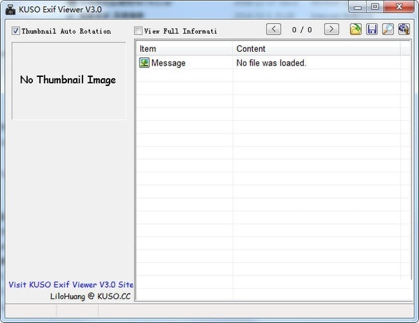 KUSO Exif Viewerv2.00
