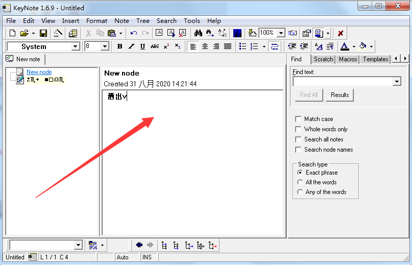 Keynote for windowsv1.6.91