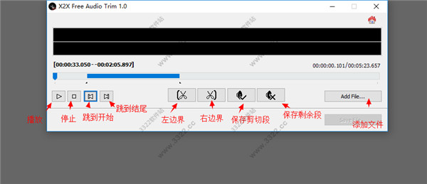 X2X Free Audio Trim v1.0正式版