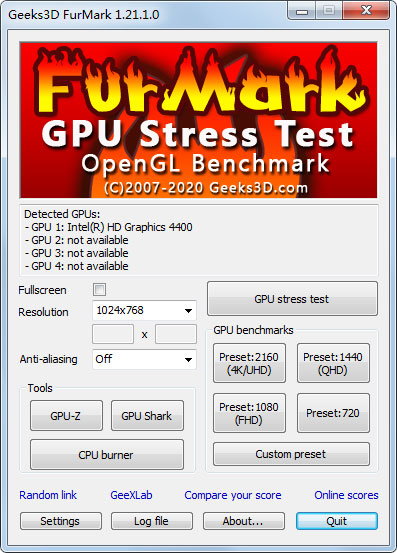 FurMark免费版