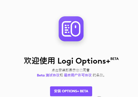 Logi options+ betaV0.91.3227.01