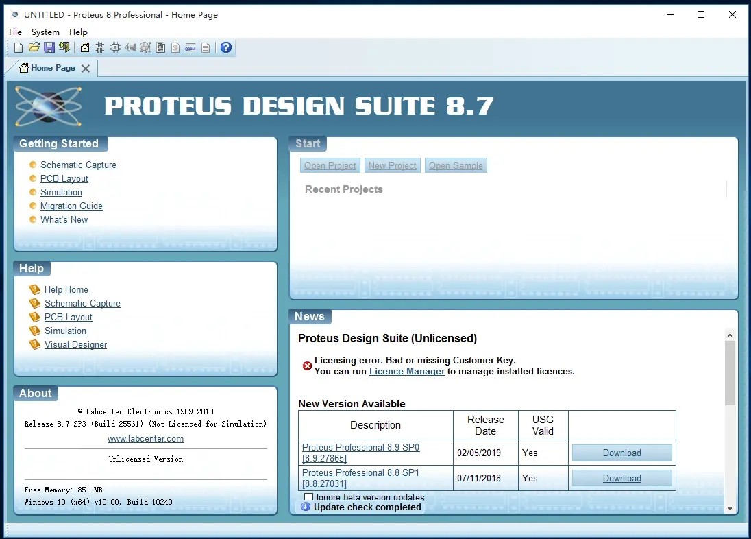 Proteusv8.701