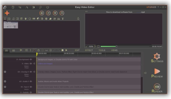 Easy Video Editor 视频编辑软件 V8.02 免费版