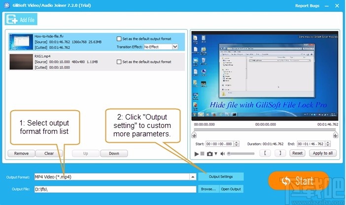 Gilisoft Video Cutter 视频剪切工具 V7.1.0