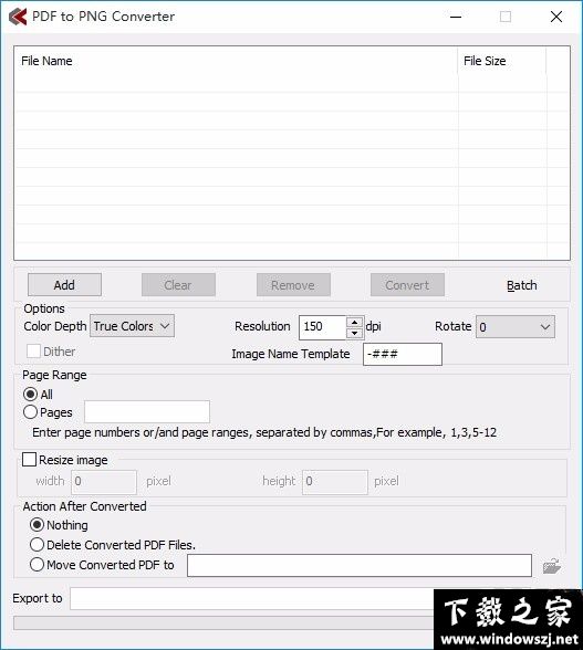 PDF to PNG Converter v2.0.4.6 最新版