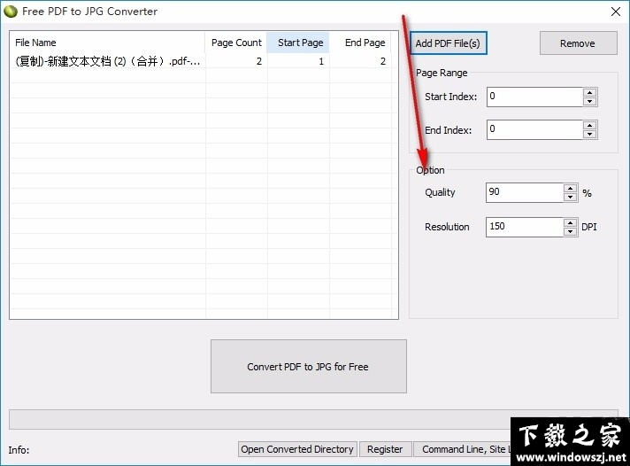 Free PDF To JPG Converter v6.00 免费版