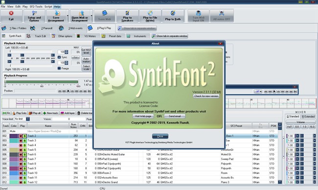 SynthFont2(音频编辑软件)v 2.3.1.1正式版