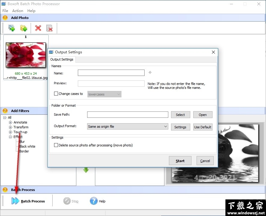 Boxoft Batch Photo Processor v1.0 免费版