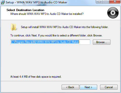 WMA WAV MP3 to Audio CD Maker电脑版