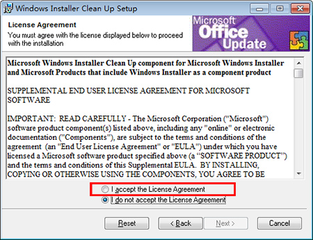 Windows Installer CleanUp Utility4.71