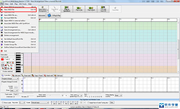 SynthFont2(音频编辑软件)v 2.3.1.1免费免费版