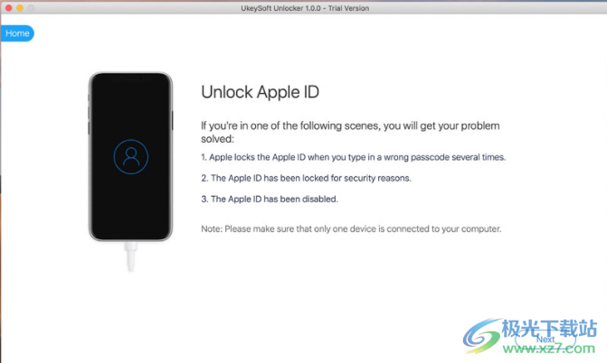 UkeySoft Unlocker iPhone解锁工具 V2.0.0