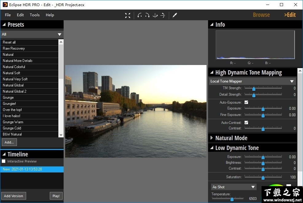 InPixio Eclipse HDR PRO v1.3.5 免费版