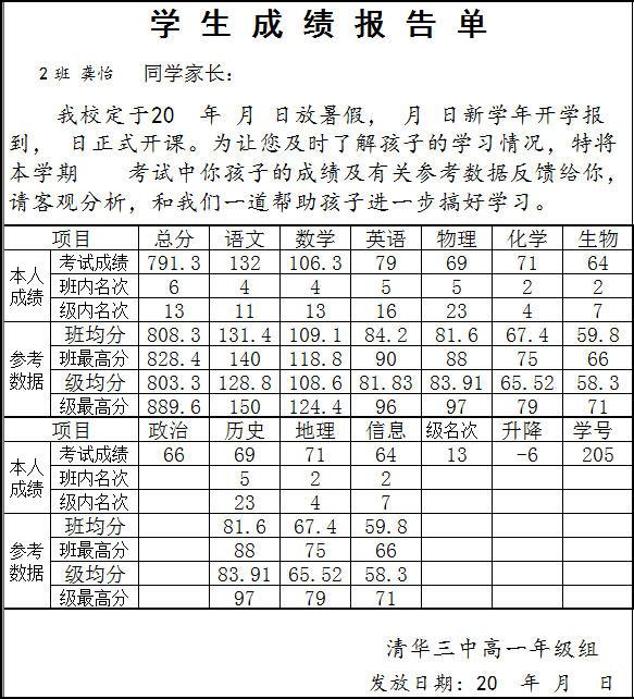 具才学生通知书制作系统绿色版