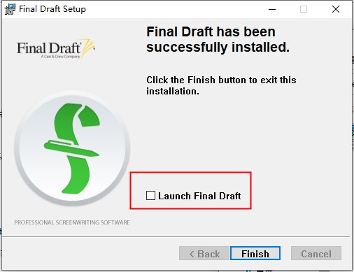 Final Draft 12汉化版 v12.0.1 激活版(附安装教程)1