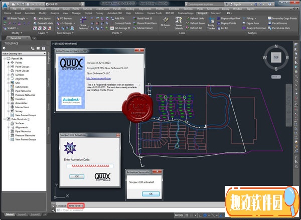 Quux Sincpac C3D(3D测量插件) V3.30.767 中文破解版1