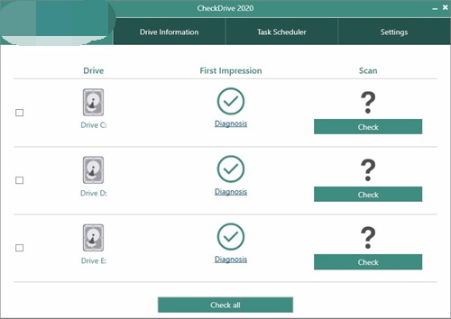 Abelssoft CheckDrive 2021硬盘检测工具下载 v3.02 中文破解版0
