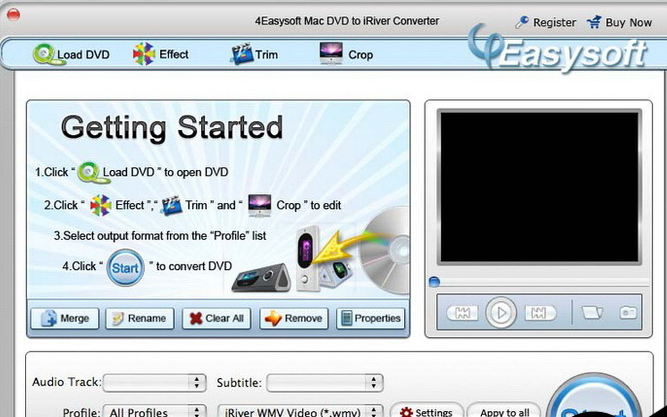 4Easysoft DVD to iRiver Converter电脑版 v3.2.20 正版1