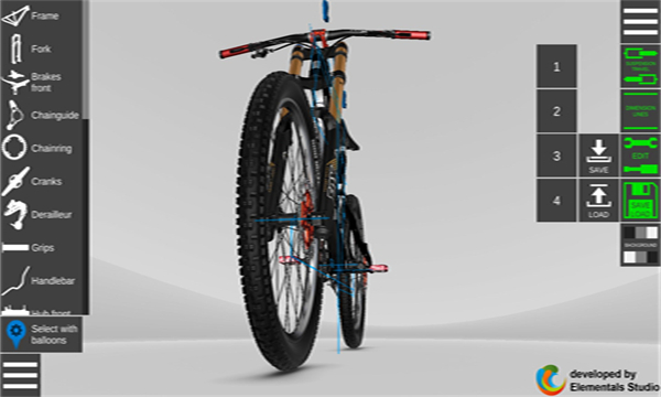 自行车配置器3D游戏中文版（Bike 3D Configurator） v1.6.80